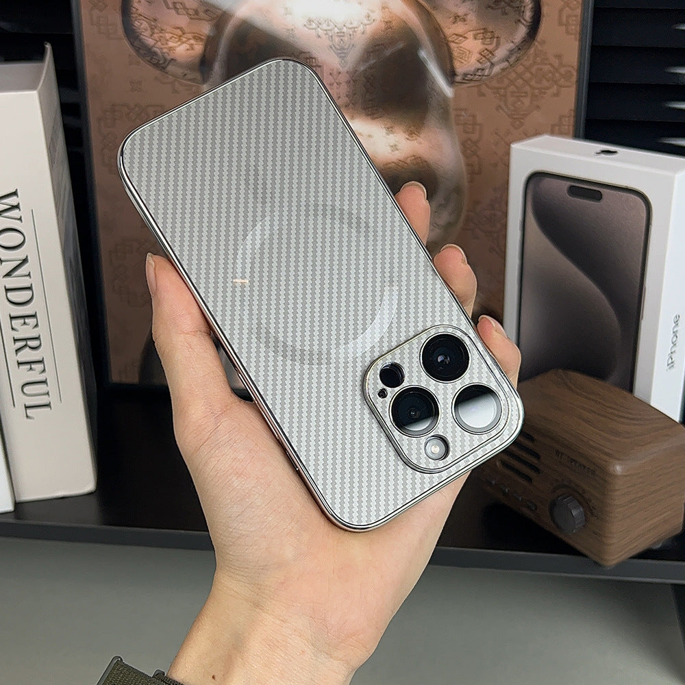 CarbonPro | Carbon Fiber MagSafe iPhone Hoes: Ultra-Dun & Krassenbestendig